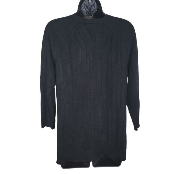 LOGO by Lori Goldstein Rayon Made Bamboo Blend Sweater Large - Picture 2 of 6